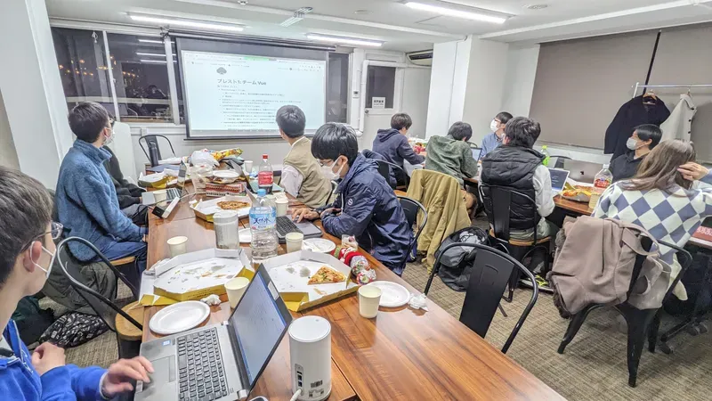 大忘年会の様子