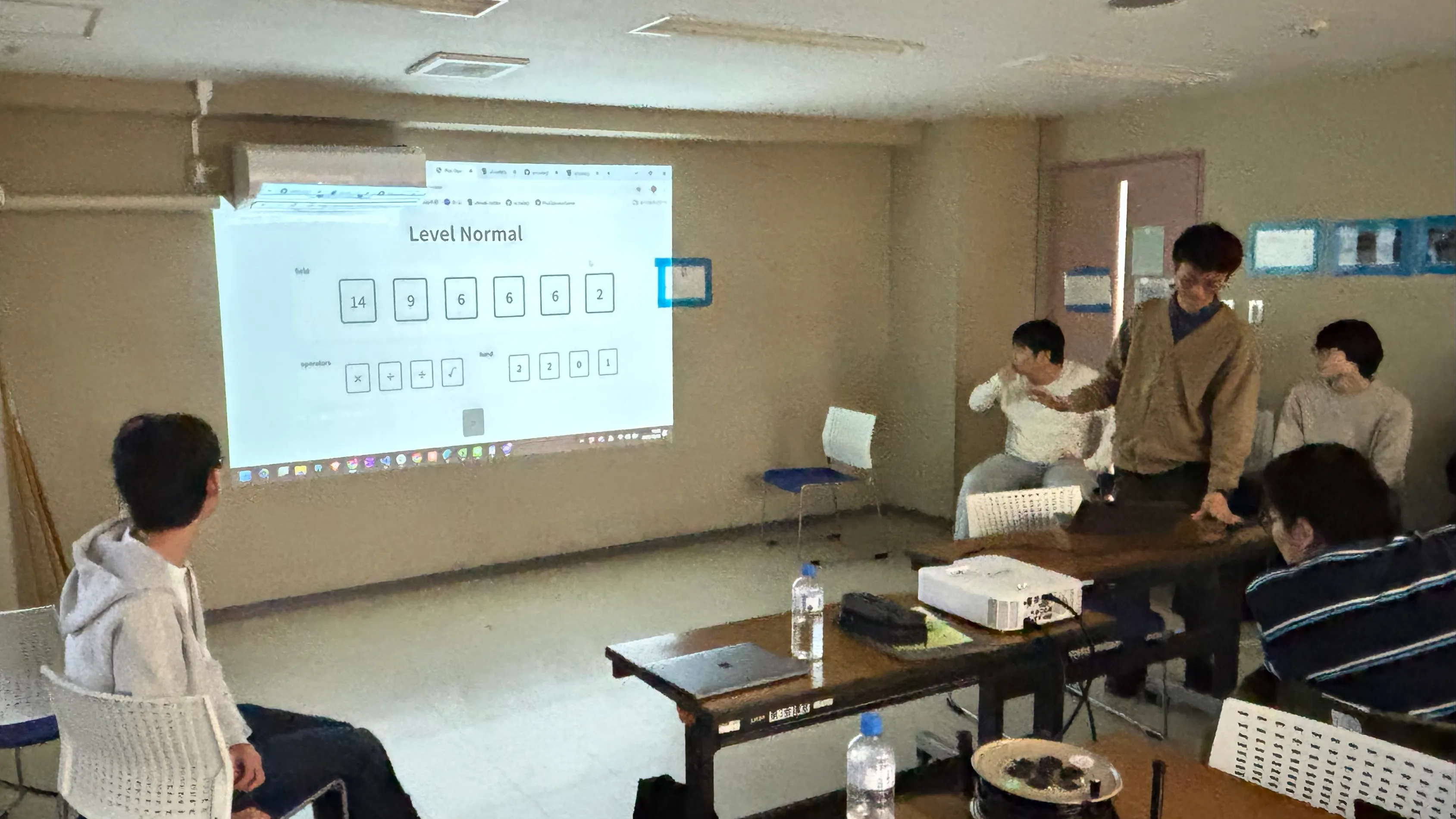 駒場祭プロジェクトからの発表の様子